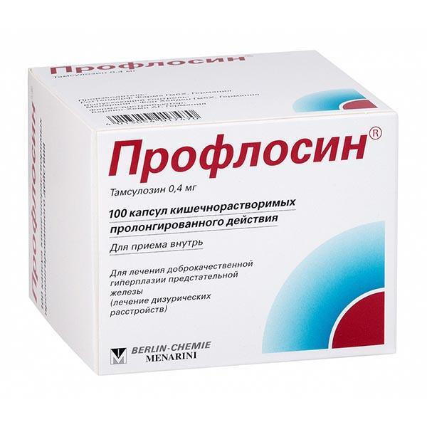 Профлосин капсулы кишечнорастворимые с пролонгированным высвобождением 0,4мг 100шт #1