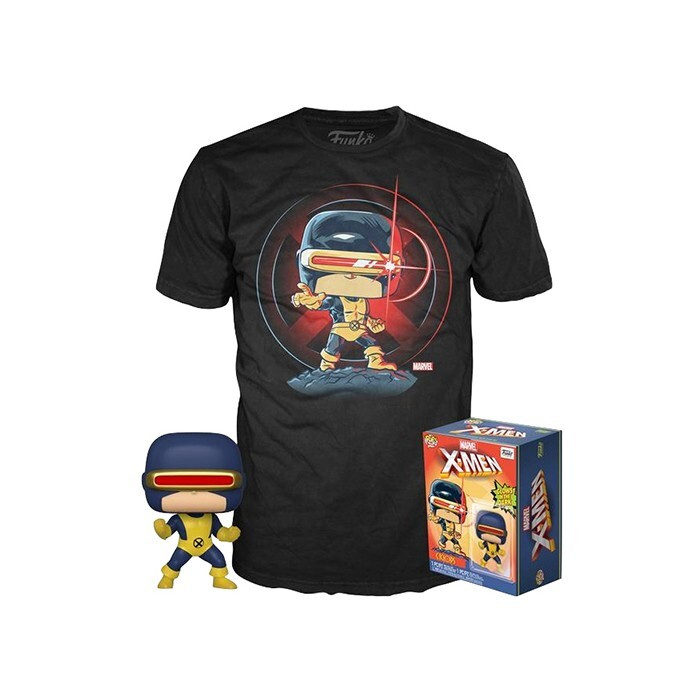 Набор Фигурка+Футболка Funko POP and Tee: Marvel 80th: First Appearance: Cyclops (L) 47364  #1