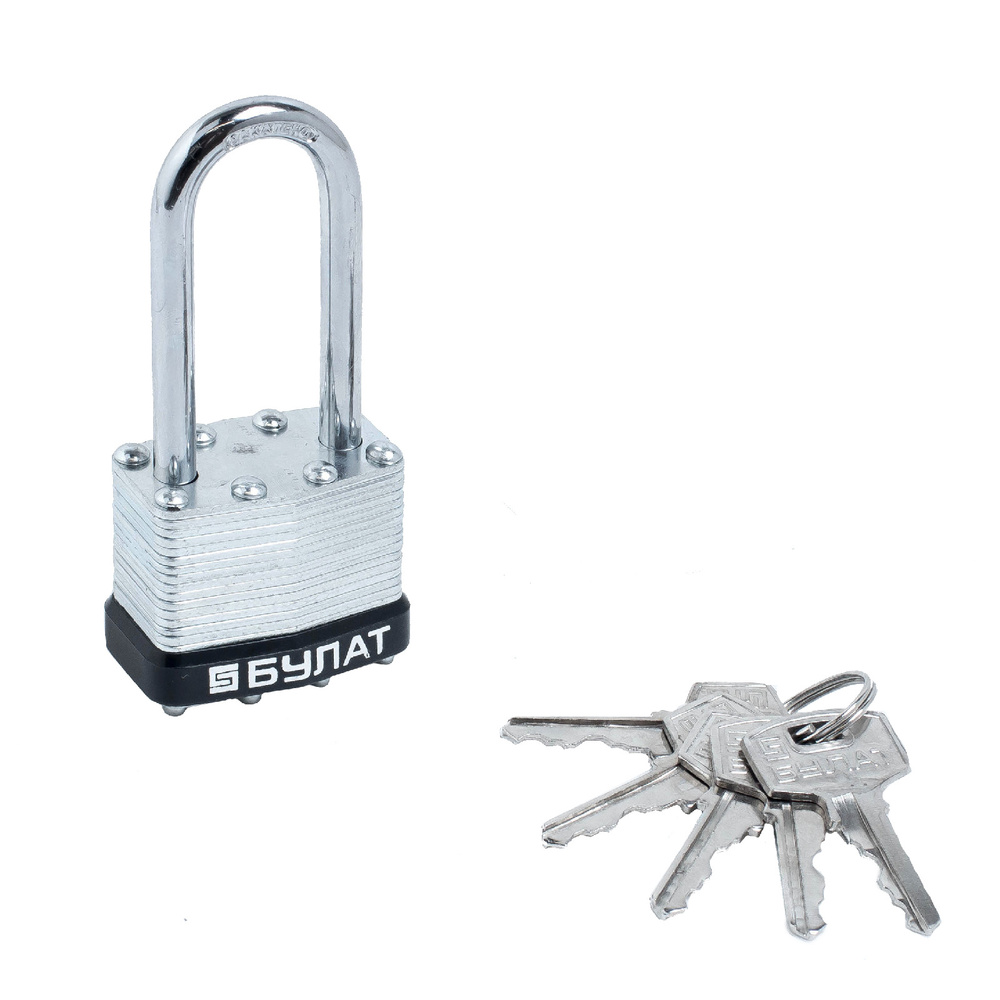 БУЛАТ ВС 0140-01 стальной 5кл. d6мм Замок навесной - купить по низкой ...