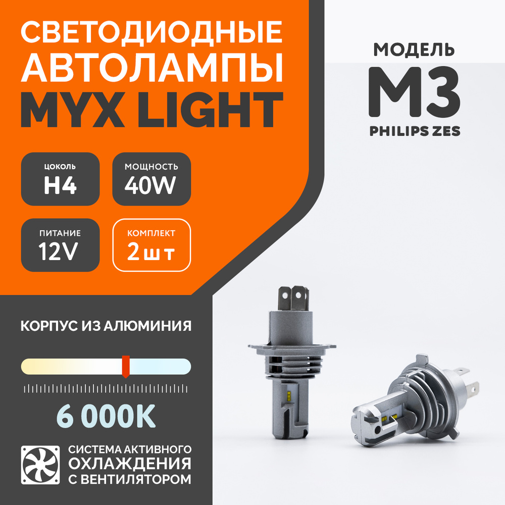 Лампа автомобильная MYX От автомобильной сети, 12В/24В, 2 шт. купить по  низкой цене с доставкой в интернет-магазине OZON (555858330)