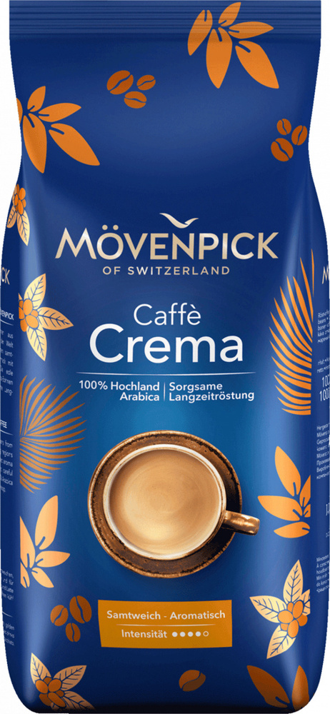 Кофе в зернах Movenpick Caffe Crema 1000 г #1