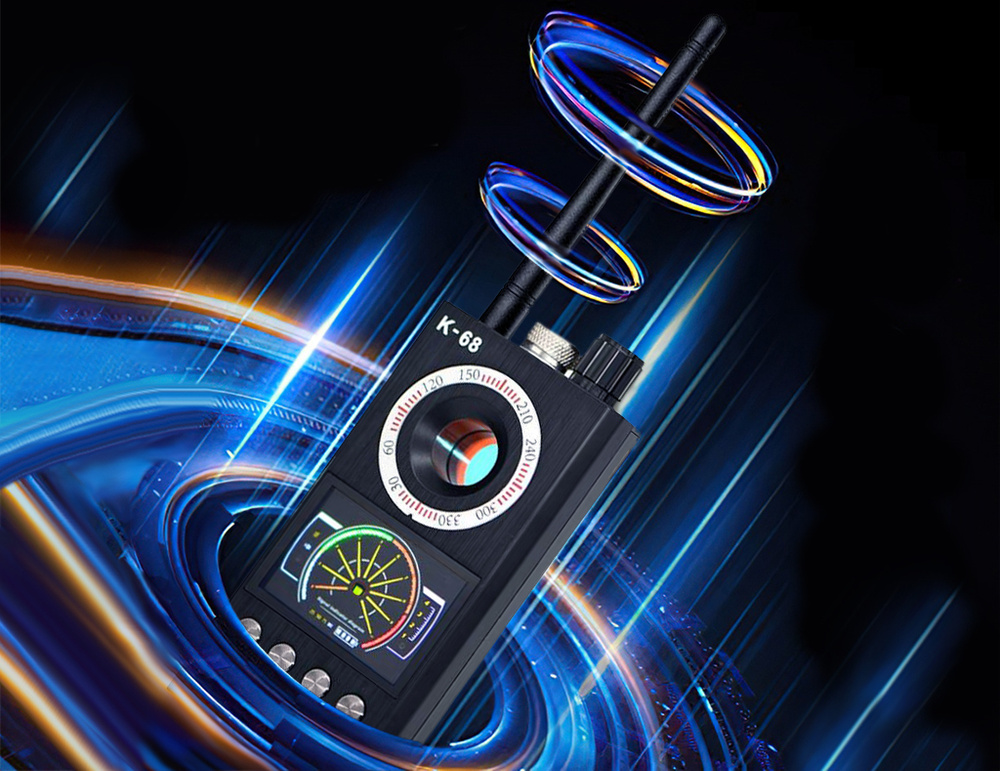 Детектор жучков и скрытых камер Bug Detector Hunter K68 купить с