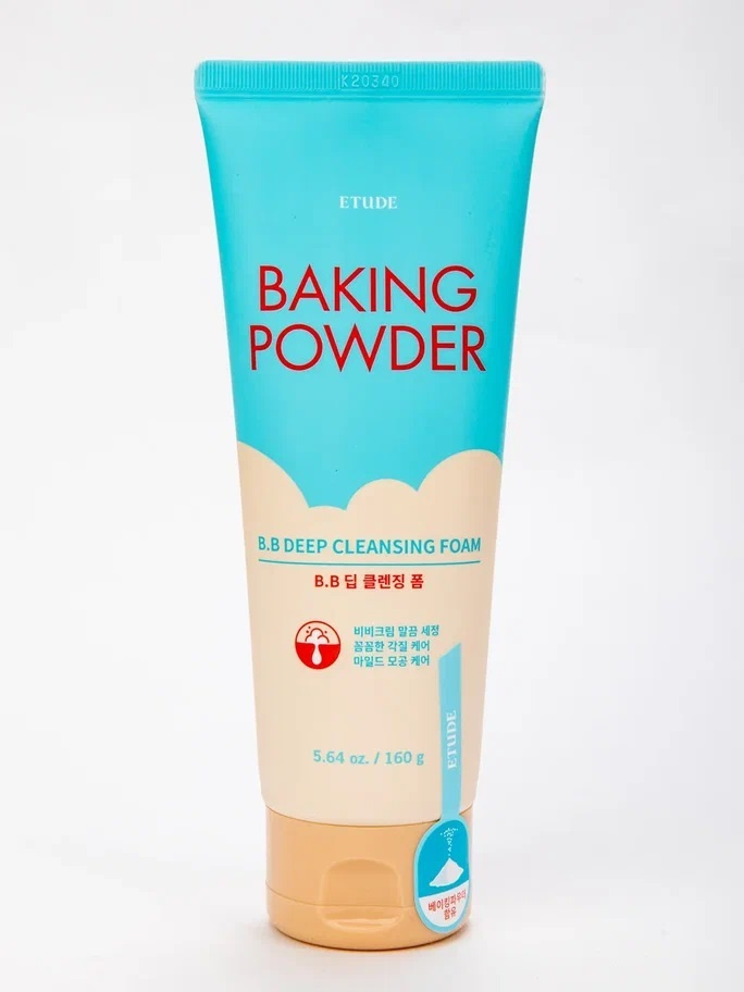 Etude House Пенка для умывания и глубокой очистки Baking Powder BB Deep Cleansing Foam, 160 мл  #1