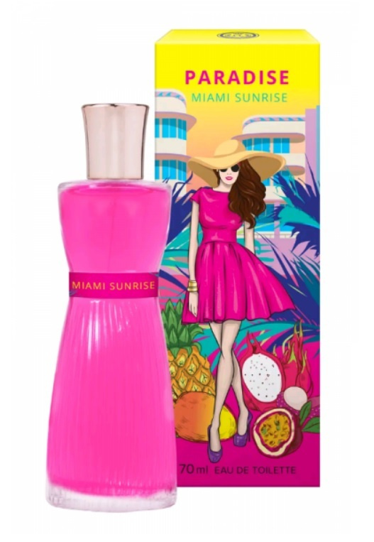 КЛАС-ТРЕЙДИНГ Paradise Miami sunrise lady 70 ml edt #1