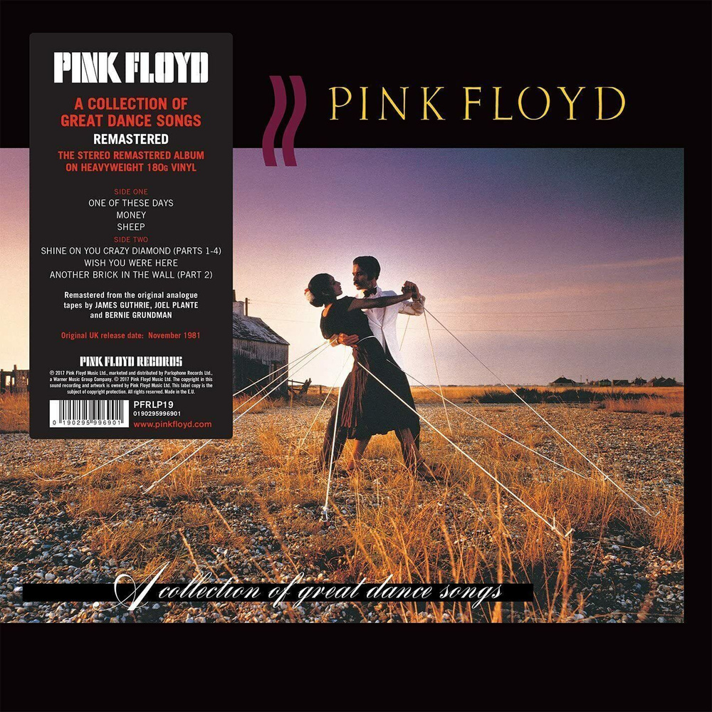 Pink Floyd. A Collection Of Great Dance Songs (Compilation, EU, Parlophone, 0190295996901, 2017, Remastered, #1