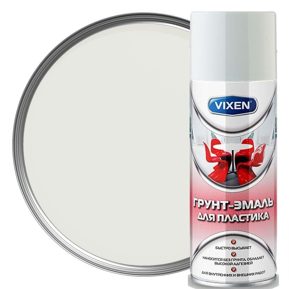 Грунт-эмаль Vixen VX50103, белый - купить в интернет-магазине OZON по ...