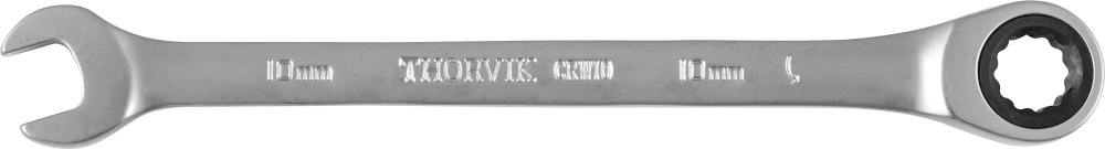 Ключ гаечный комбинированный трещоточный, 10 мм, CRW10, Thorvik #1