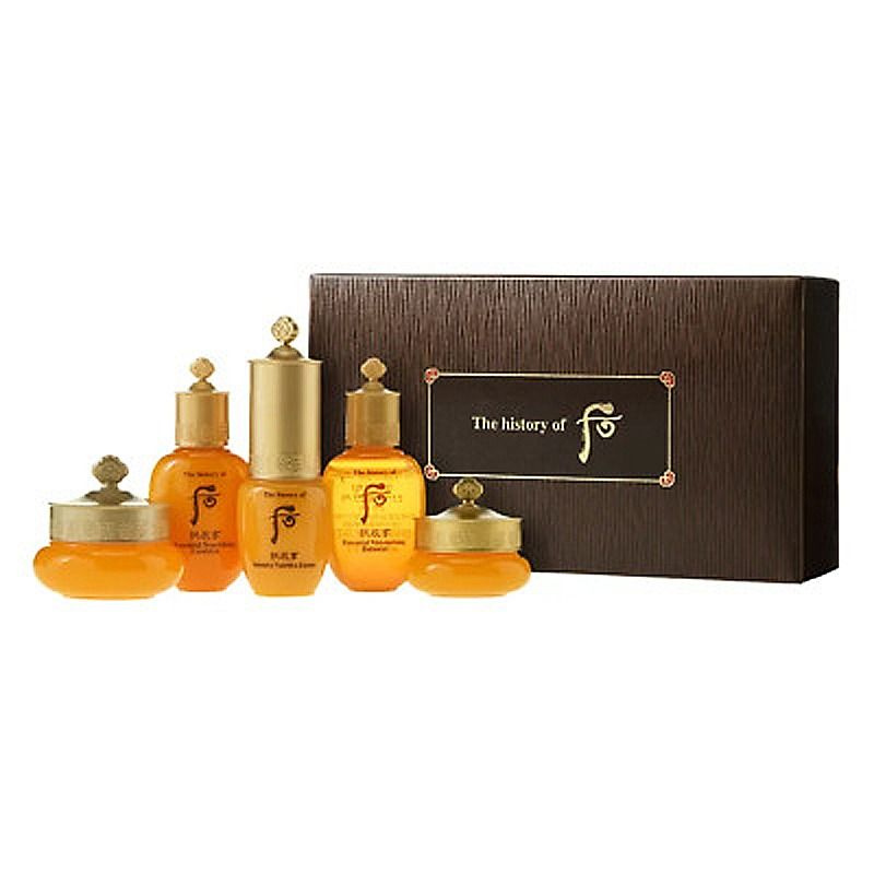 The History of Whoo Gongjinhyang 5 pcs Special Gift Kit Премиальный набор базовой серии для питания и #1