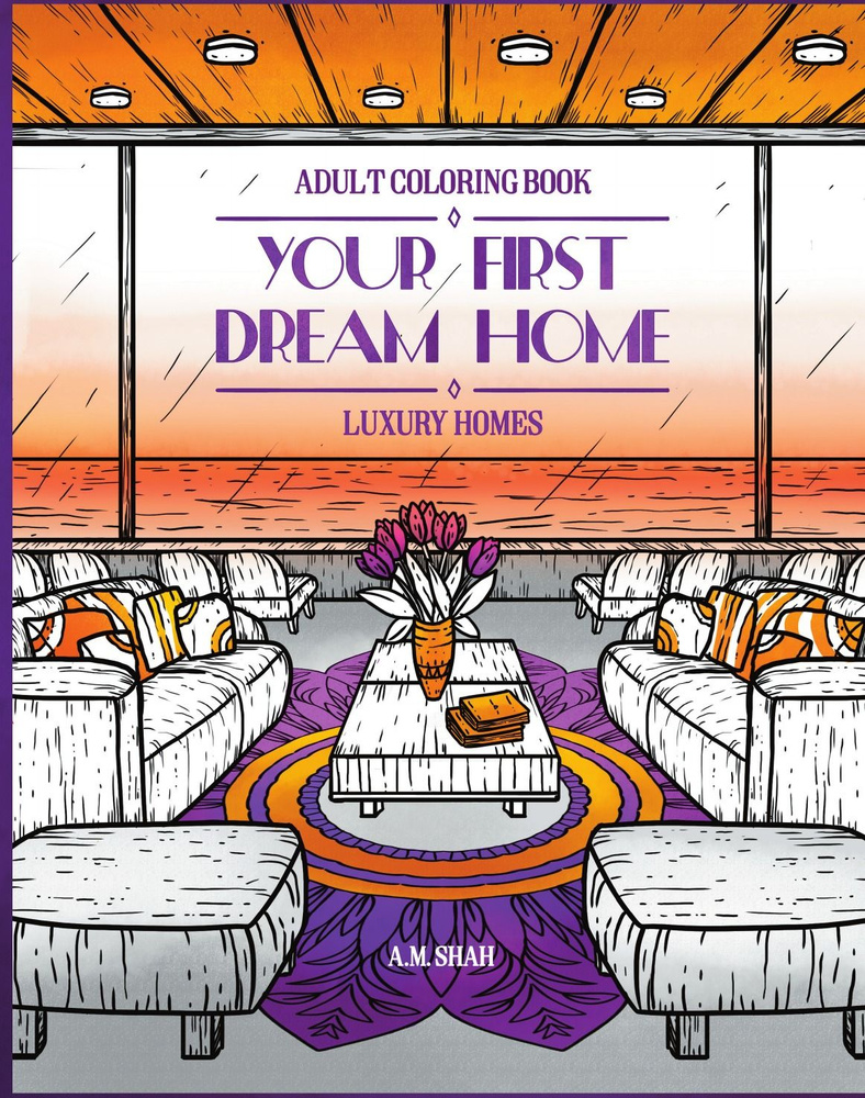 Adult Coloring Book Luxury Homes. Книжка-раскраска для взрослых Роскошные  дома: на англ. яз. - купить с доставкой по выгодным ценам в  интернет-магазине OZON (165698583)