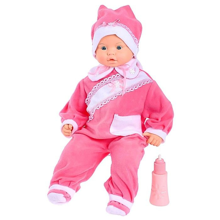 Кукла мягконабивная Анечка 2, со звуковым устройством, 65 см - купить с ...