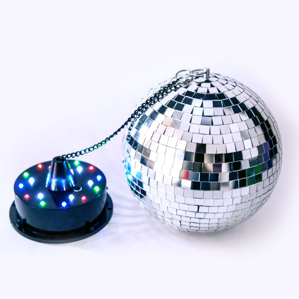 Цветомузыка Диско шар «Magic Ball Light» (подарок USB-флешка, пульт ДУ)