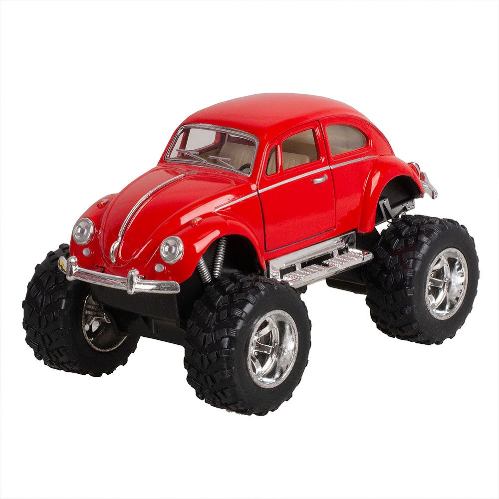 Машинка Volkswagen Classical Beetle 1967 off Road инерционная металлическая  KT5057DB коллекционная модель 1:32 подарок мальчику Kinsmart - купить с  доставкой по выгодным ценам в интернет-магазине OZON (491647378)