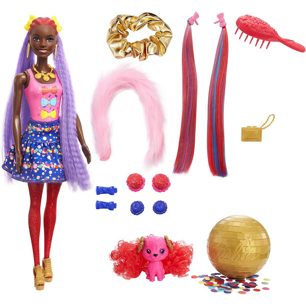 Mattel Barbie Color Reveal Hair Feature OZON 1207653370