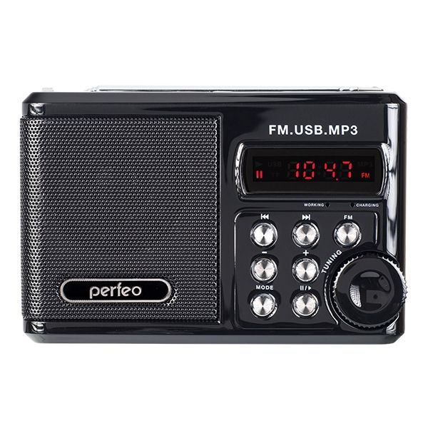 Радиоприёмник PERFEO (PF-SV922) SOUND RANGER - черный #1