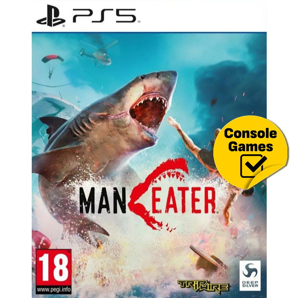 Игра PS5 Maneater (русская версия) (PlayStation 5, Русская версия)