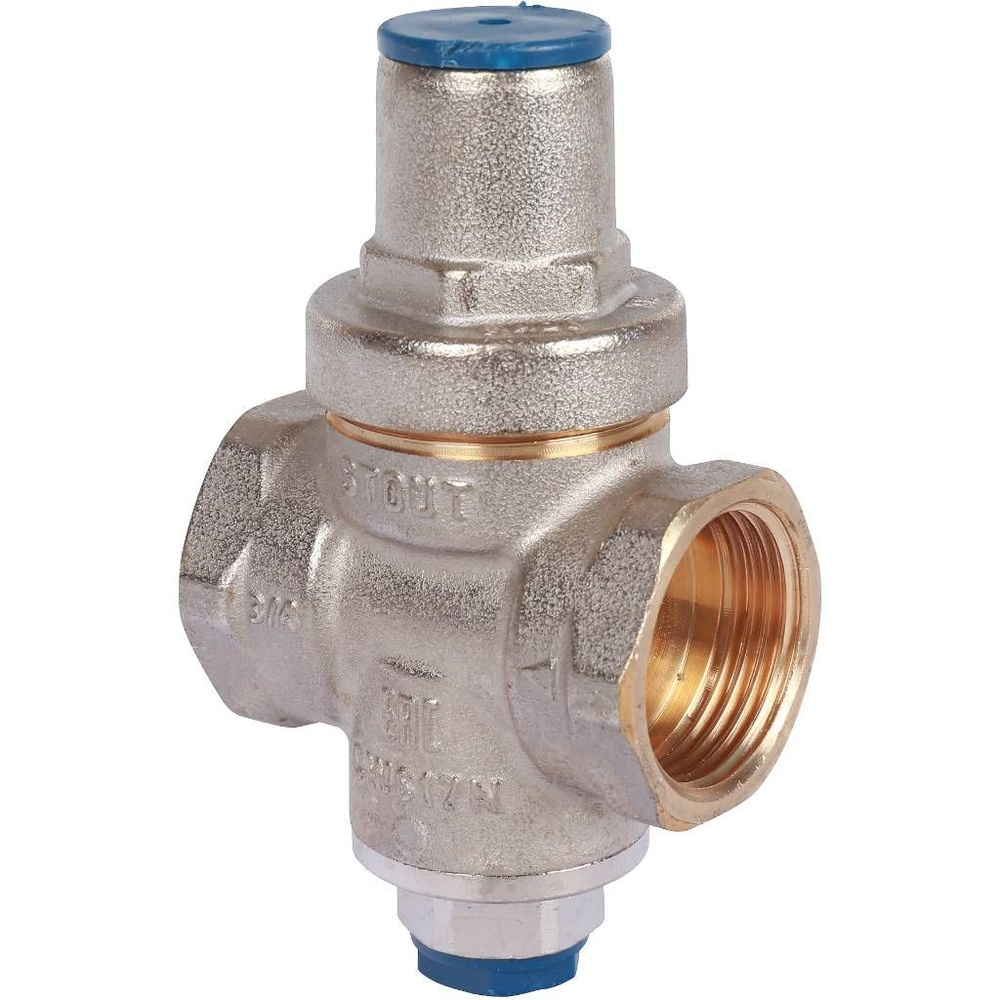 Редуктор давления STOUT SVS-1010-000020 PN16 вн/вн 3/4" с выходом под манометр #1