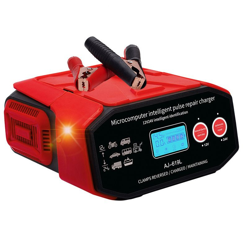 Зарядное устройство для аккумуляторов автомобиля автоматическое 619L ...