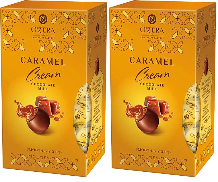 OZera, шоколадные конфеты Caramel Cream, 2 пачки по 200 г - купить с ...