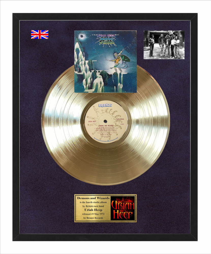 Золотой альбом Uriah heep -Demons and wizards - купить по низкой цене в ...