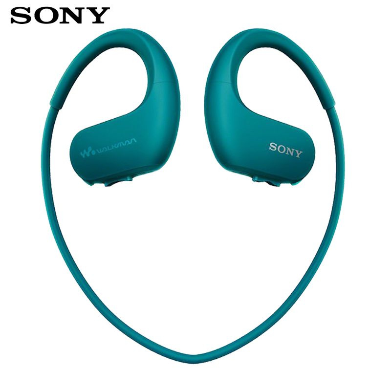 Sony MP3-плеер SONY NW-WS414 8 ГБ,синий,водонепроницаемое плавание бег спортивный mp3 музыкальный，наушники #1