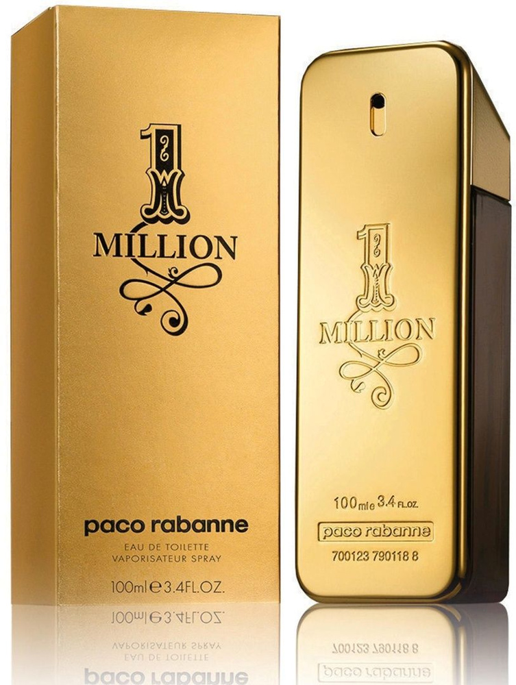 Мужская парфюмерия 1 Million (Пако Рабан 1 Миллион Золото) 100 мл  #1
