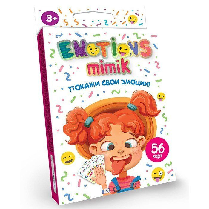 Игра Покажи свои эмоции Emotions Mimik - купить с доставкой по выгодным ...