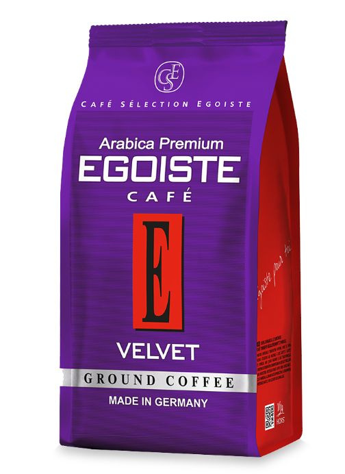 Кофе молотый EGOISTE Velvet 200г Германия #1
