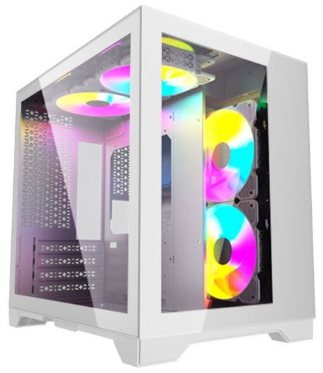 Корпус Powercase Vision Micro White CVWM-L4 - купить с доставкой по ...