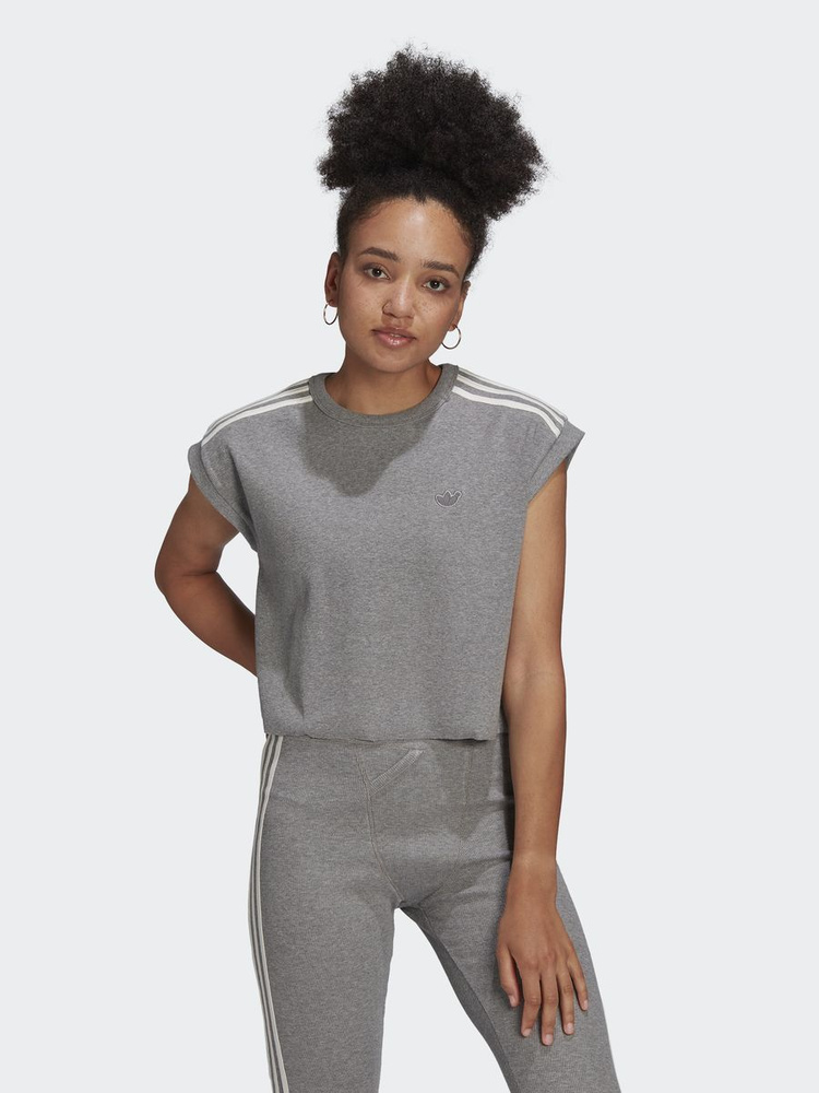 Adidas originals best sale crop tee