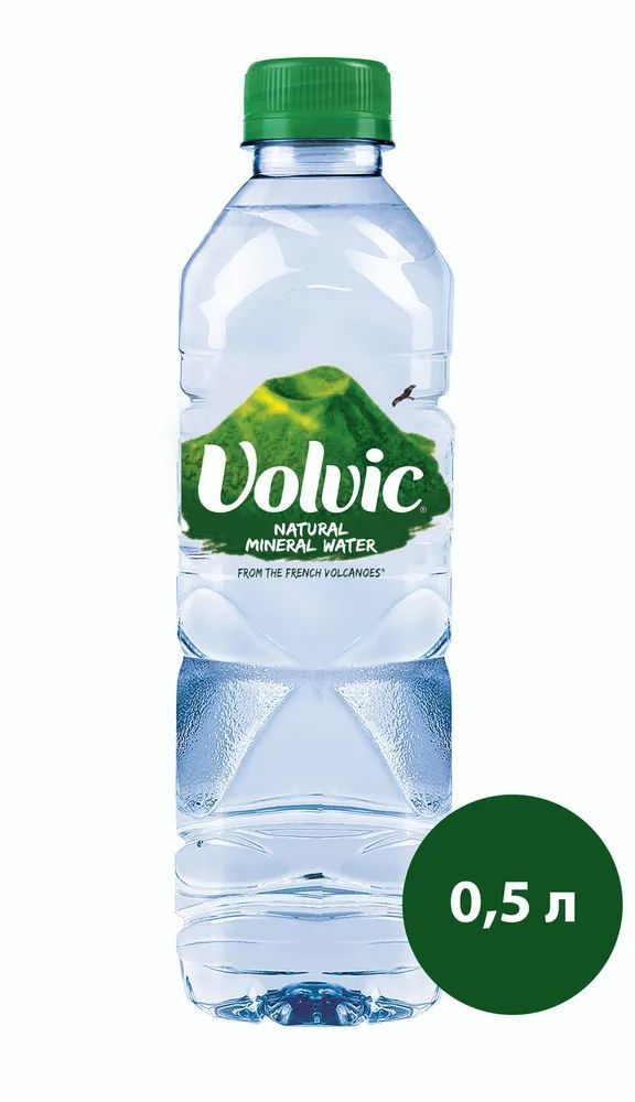 Вода минеральная Volvic (Вольвик) 24 шт по 0,5 л без газа (2 упаковки)  #1