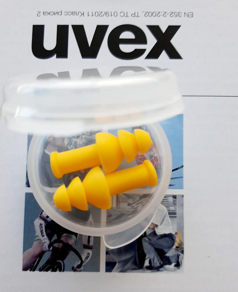 Беруши Uvex Виспер Суприм многоразовые в контейнере #1