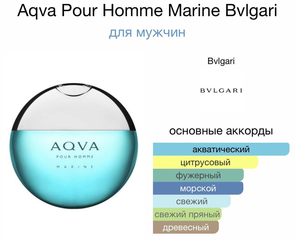 Bvlgari aqva hotsell marine for men