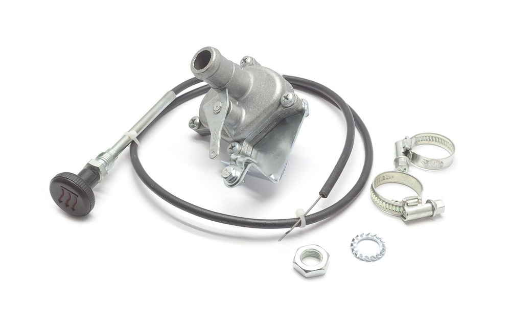 Кран отопителя н/о керамический в сборе, диаметр патрубка 18мм (ЯВВА ...