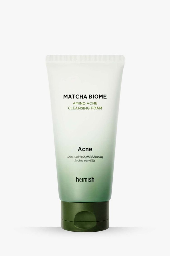 HEIMISH Пенка для умывания для проблемной кожи MATCHA BIOME AMINO ACNE ...