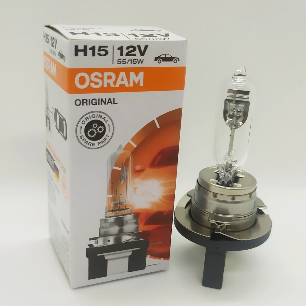 Автомобильная лампа Osram Original H15 12V 55/15W PGJ23t-1