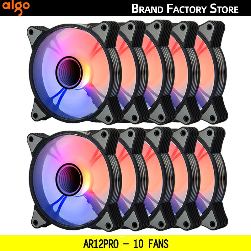 aigo ar12pro корпус компьютера вентилятор ventoinha пк 120 - купить ...