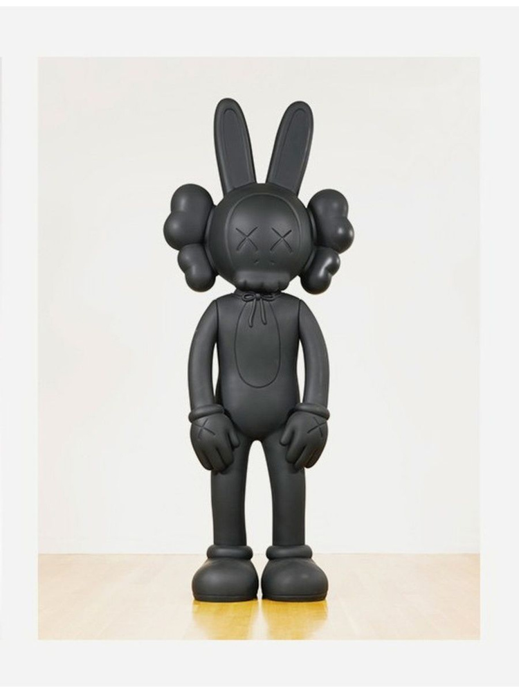 KAWS ACCOMPLICE BLACK Ver. うさぎ-