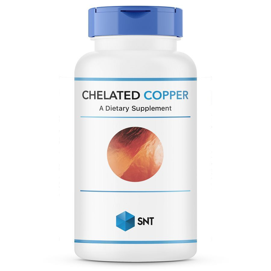 SNT Медь хелат, Chelated copper 2.5 мг 60 таблеток #1