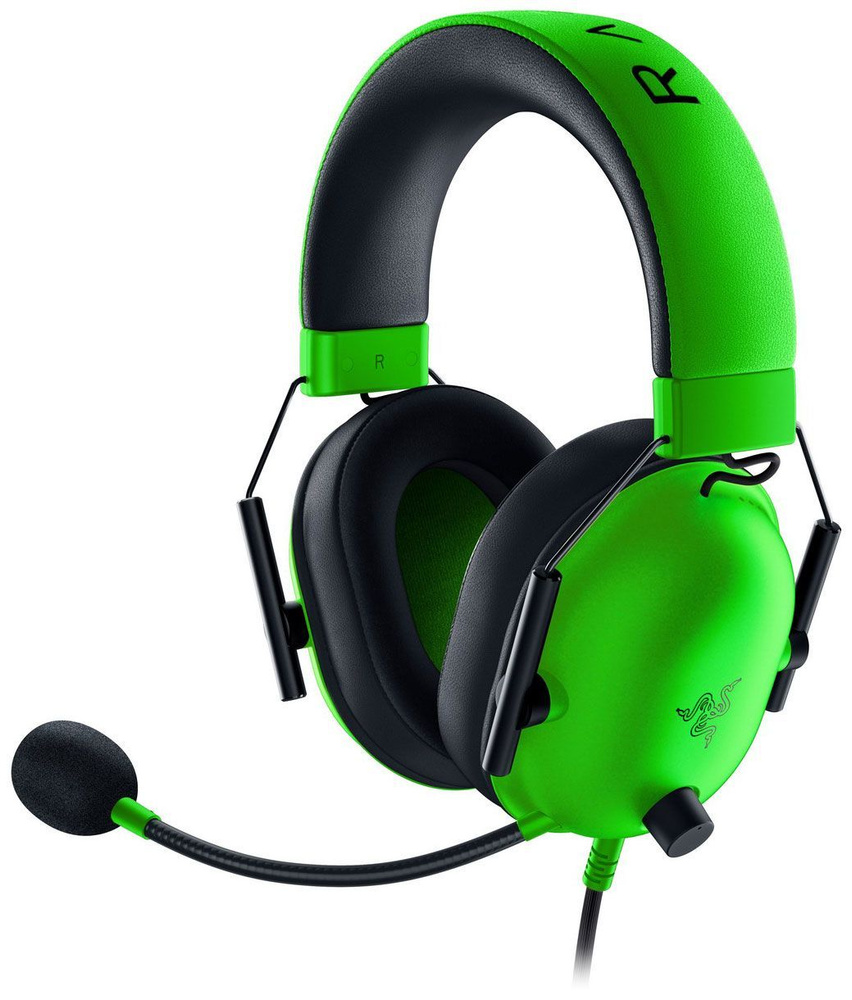 Компьютерная гарнитура Razer BLACKSHARK V2 X RZ04-03240600-R3M1 GREEN #1