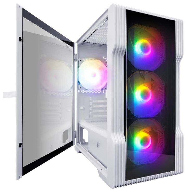 Intel Системный блок Core i7 + RX 580 8GB_белый (Intel Core i7-3770 ...