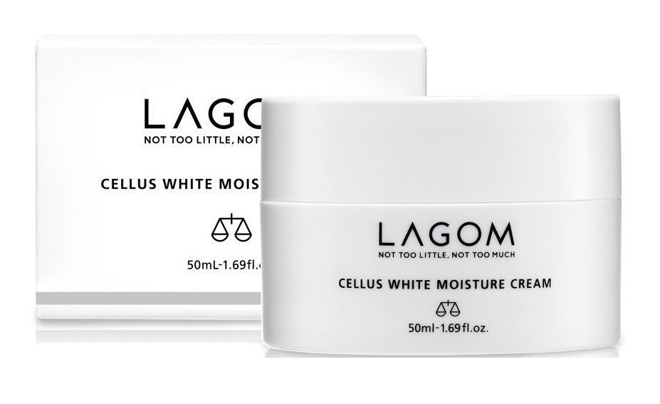 Lagom Cellus White Moisture Cream Крем для лица с ниацинамидом 50 мл #1