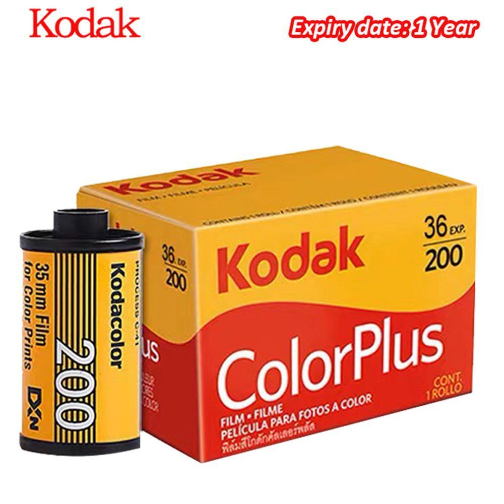 Kodak/ Фотоплёнка Kodak Color Plus 36 кадров ISO 200 пленка 35мм ...