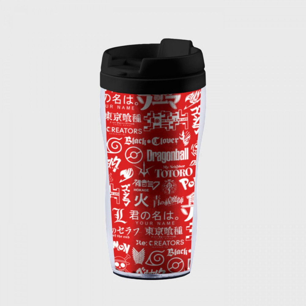 Термокружка-непроливайка ЛОГО АНИМЕ МУЛЬТФИЛЬМОВ - купить с доставкой ...