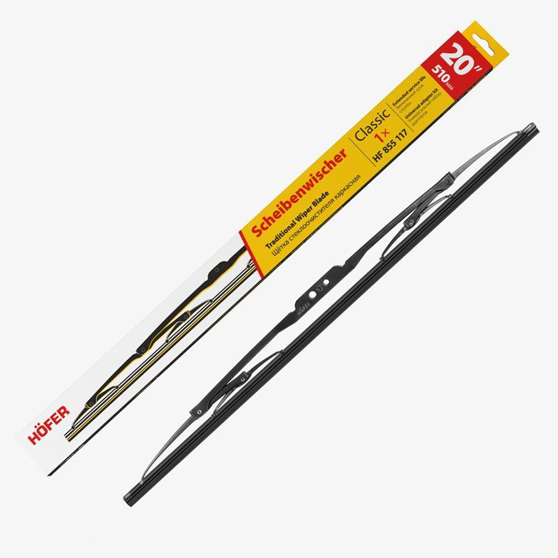 Щетка стеклоочистителя Hofer 20" (510 мм) каркасная