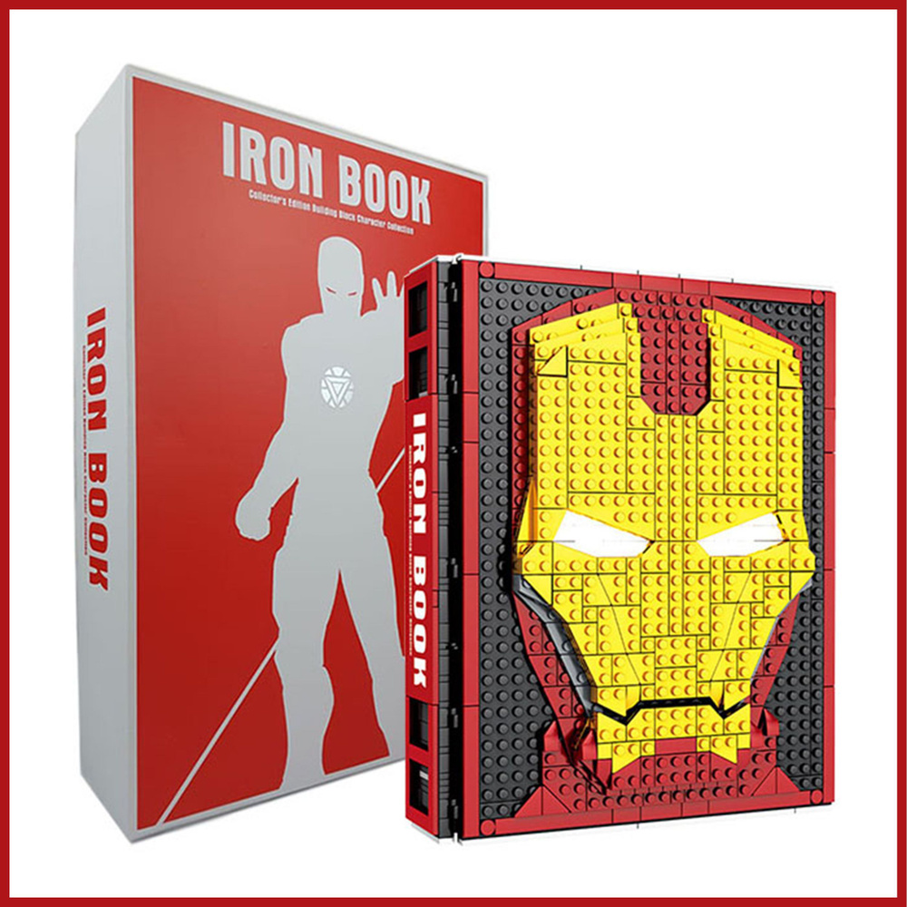 Конструктор Книга Железного Человека, 2009 деталей - купить с доставкой ...