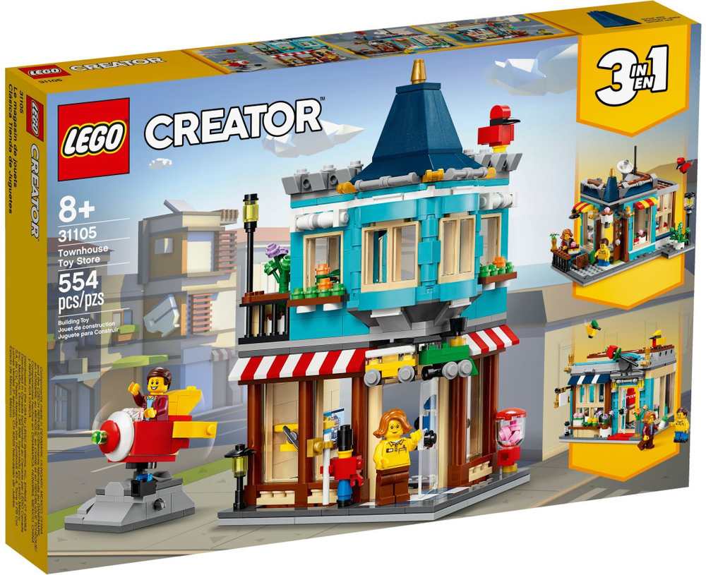 Конструктор LEGO Creator 31105 Городской магазин игрушек