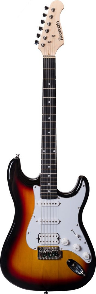 Электрогитара Rockdale Stars SSH Sunburst - купить с доставкой по ...