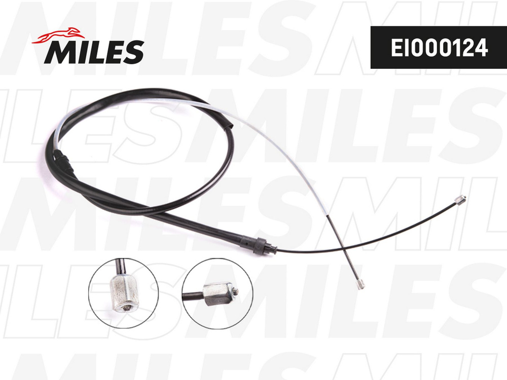Трос ручного тормоза ПЕЖО, СИТРОЕН EI000124 - MILES арт. EI000124 ...