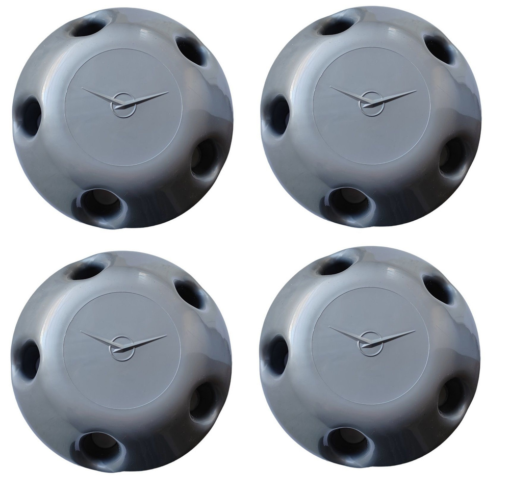 Колпак диска УАЗ Патриот, УАЗ 3151, УАЗ 452 Буханка (СЕРЫЙ) ОРИГИНАЛ 4 ...