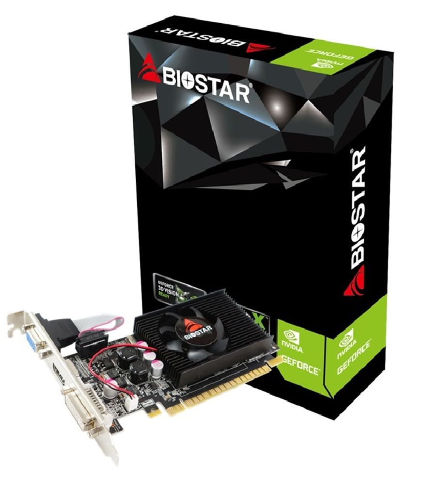 Видеокарта Biostar GeForce GT 610, 2 ГБ GDDR3 - купить по низким ценам в  интернет-магазине OZON (986208253)